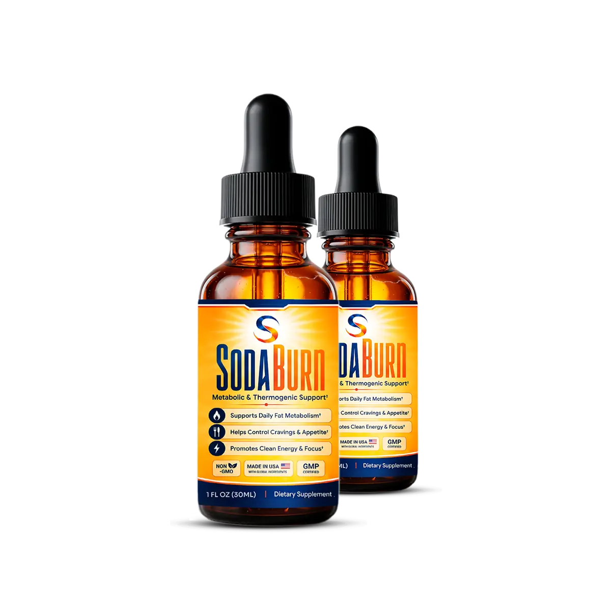 SodaBurn two bottle package